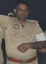 The rewarded criminal snatched the pistol from the outpost in-charge and fired, head constable injured