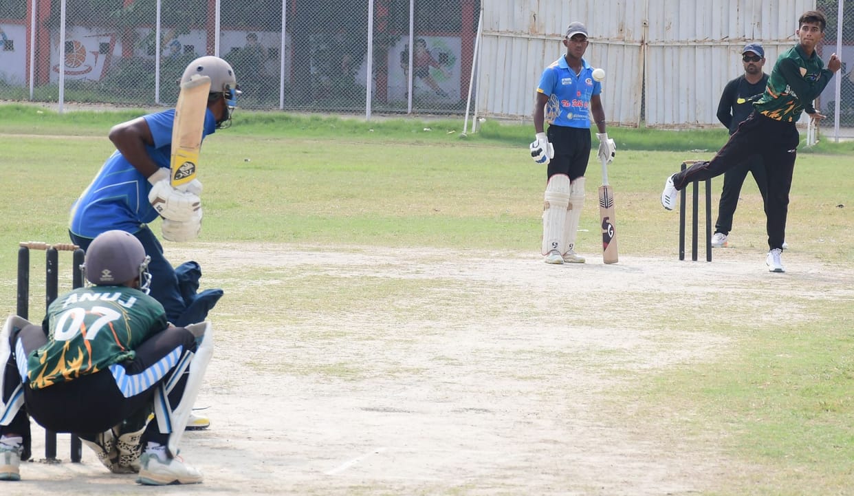 KD Singh Babu Stadium and Blaze XI won the match
