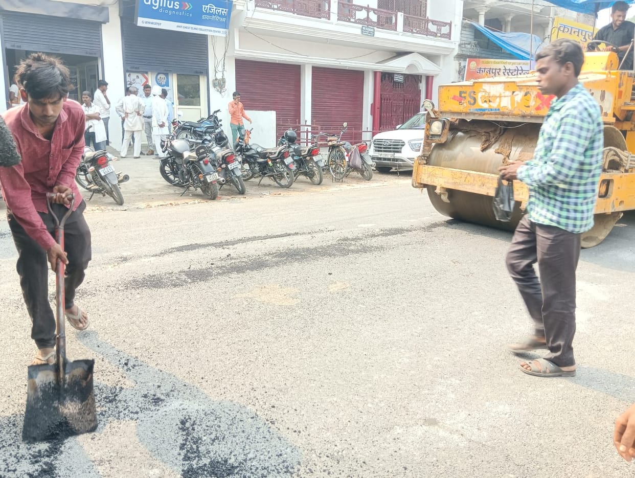 Renovation of Madhotanda road started with five crore rupees