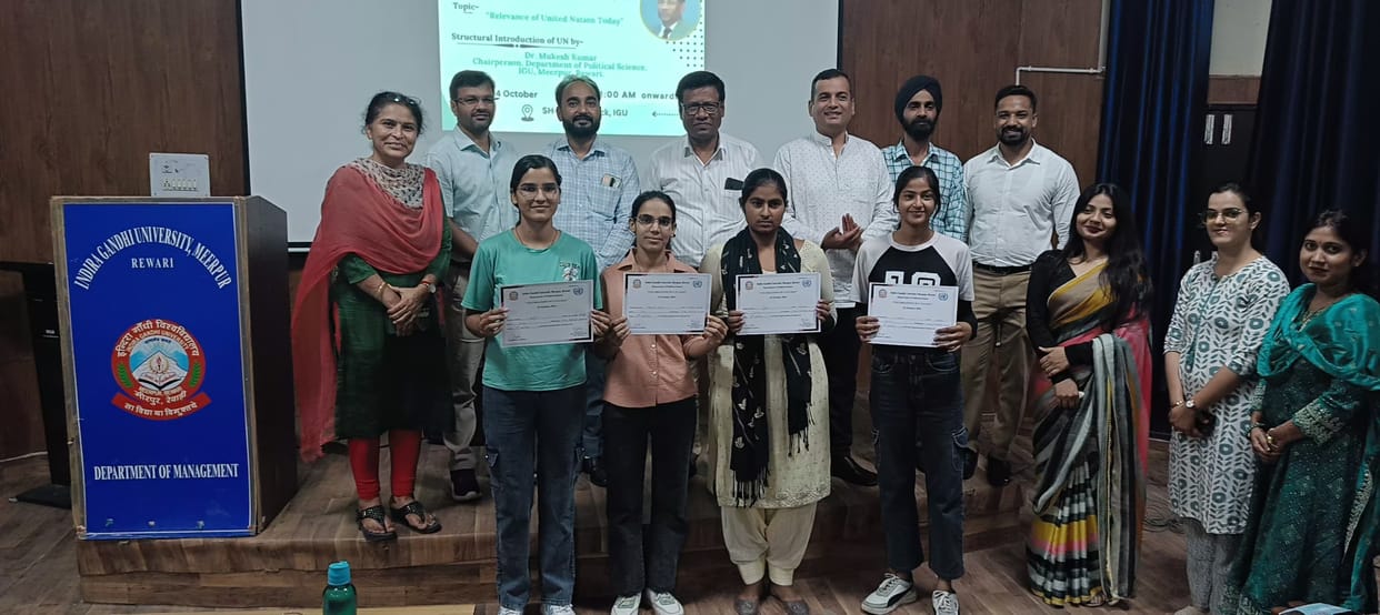 United Nations Day celebrated at IGU