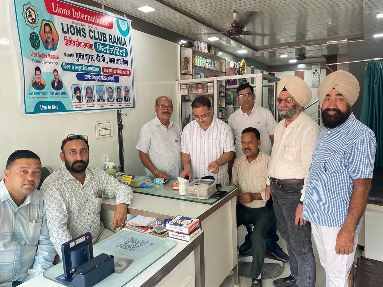 The number of patients is constantly increasing in Sirsa district
