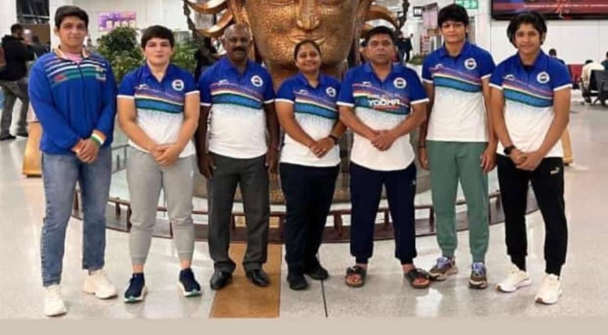 Senior World Wrestling Championship... Indian team leaves for Albania, hopes of medal