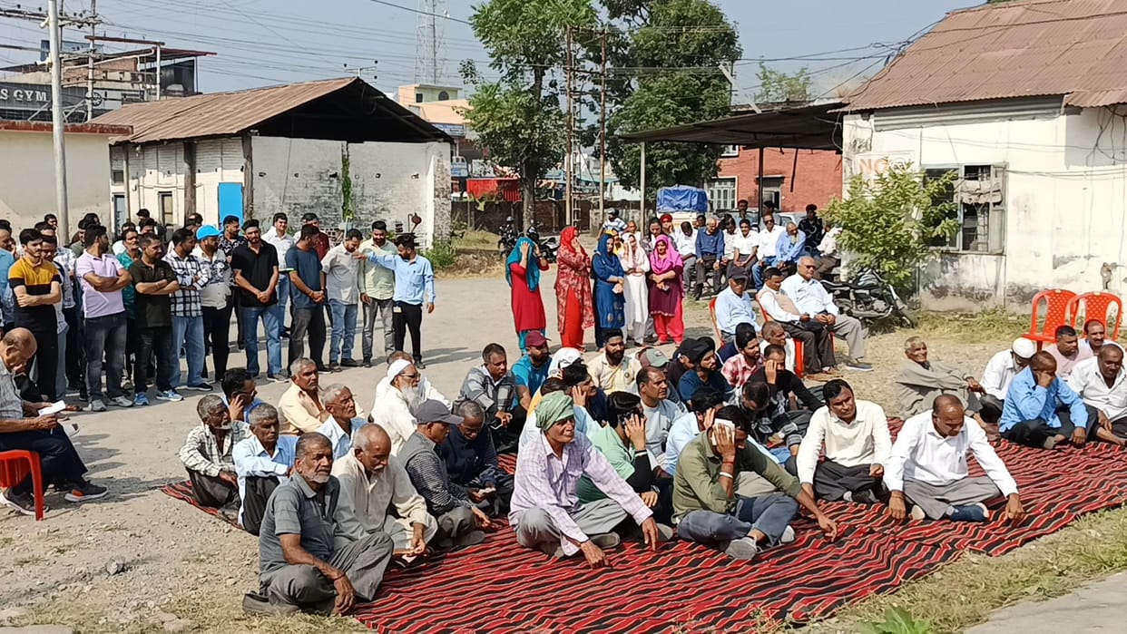electricity workers pradarshan in ponta