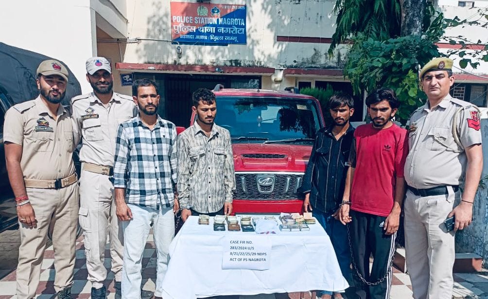 jammu, crime, three arrest