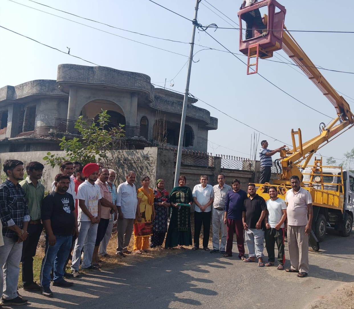 Milky light will shine from Nangal Dam Chowk to Mojowal