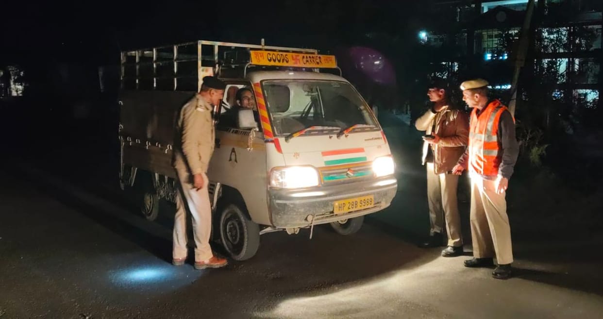 Police alert regarding Diwali, searching suspicious vehicles
