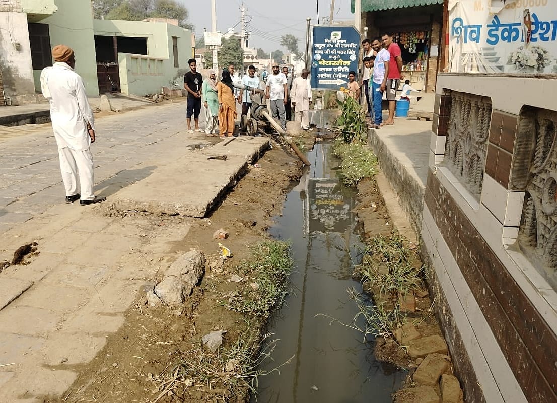 Drains clogged with filth, anger over lack of cleanliness