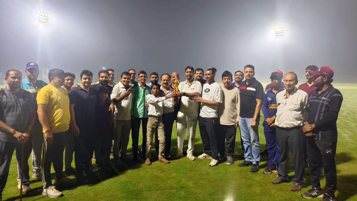 sonipat media team defeated hindu college