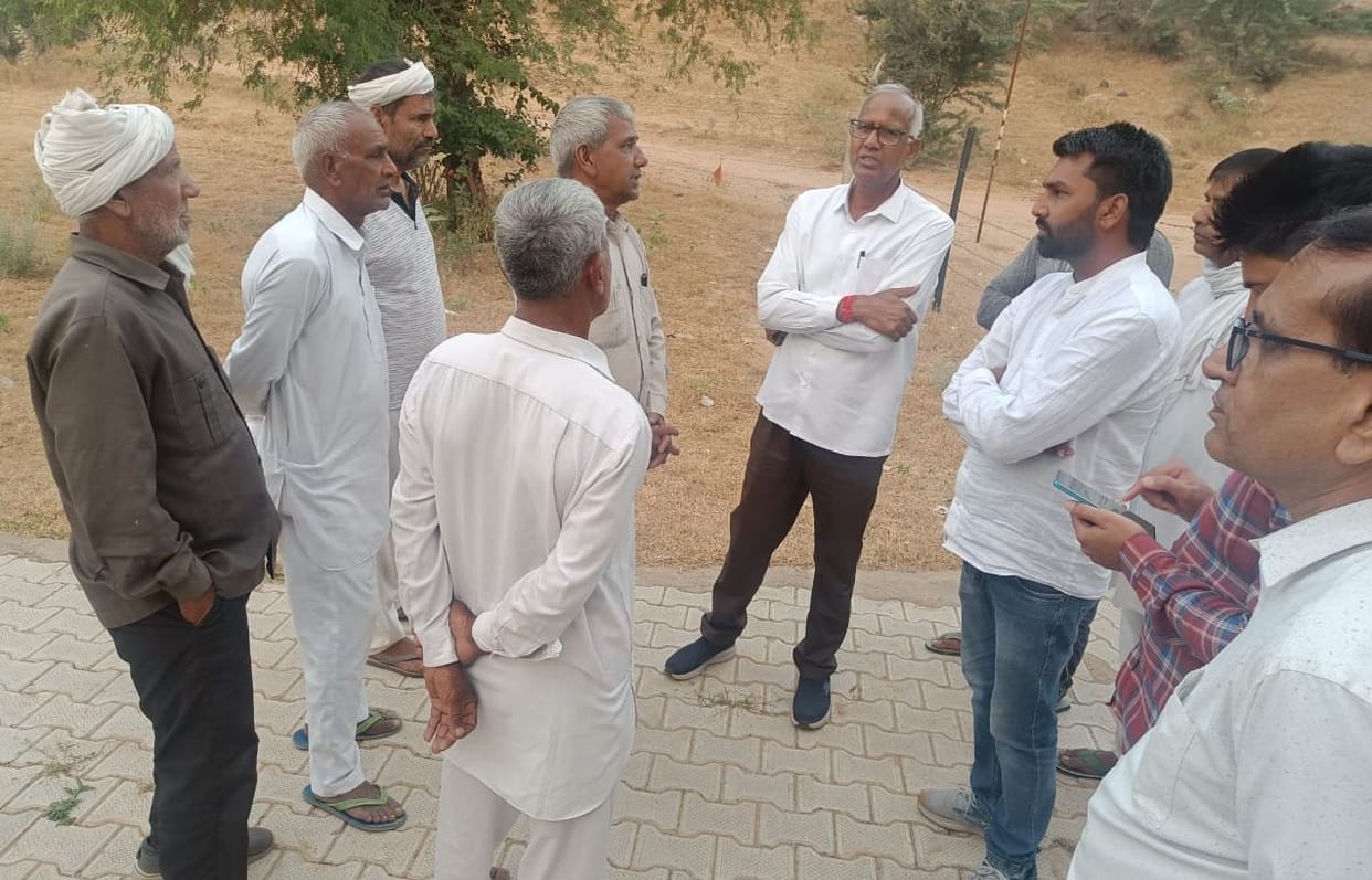 MLA visited with officials, explored possibility of groundwater recharge in four villages
