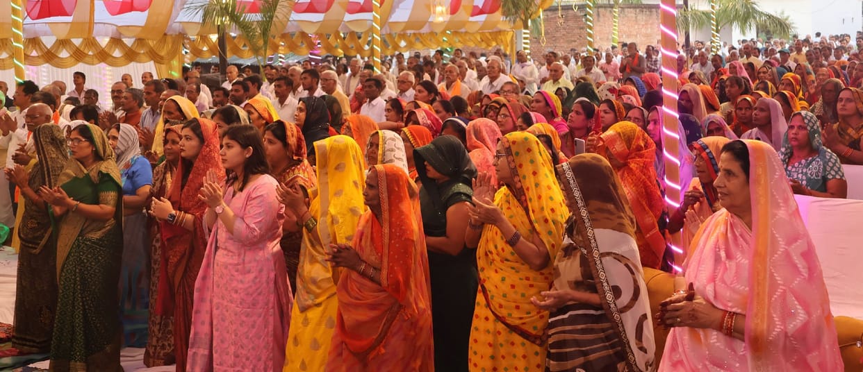 Doubts are removed by listening to Ram Katha