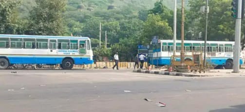 Rewari Roadways bus drivers are afraid of driving buses in Rajasthan