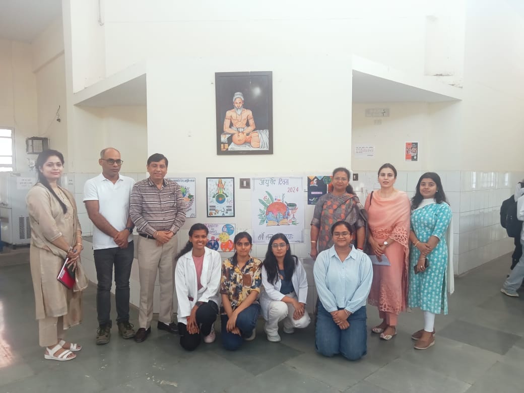 Yukti won first place in poster making competition