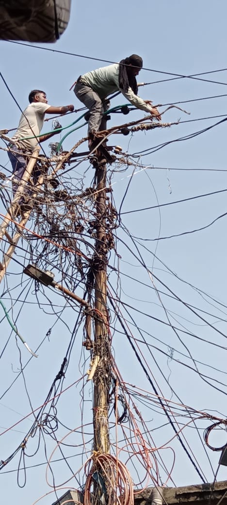 There are severe power cuts in the city even during the festive season