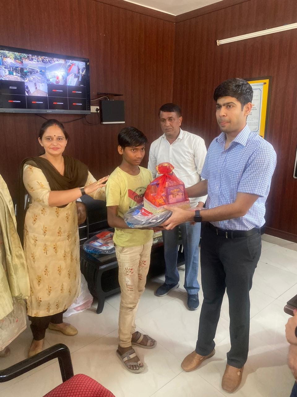 Celebrated Diwali with children from children's home and shelter home.