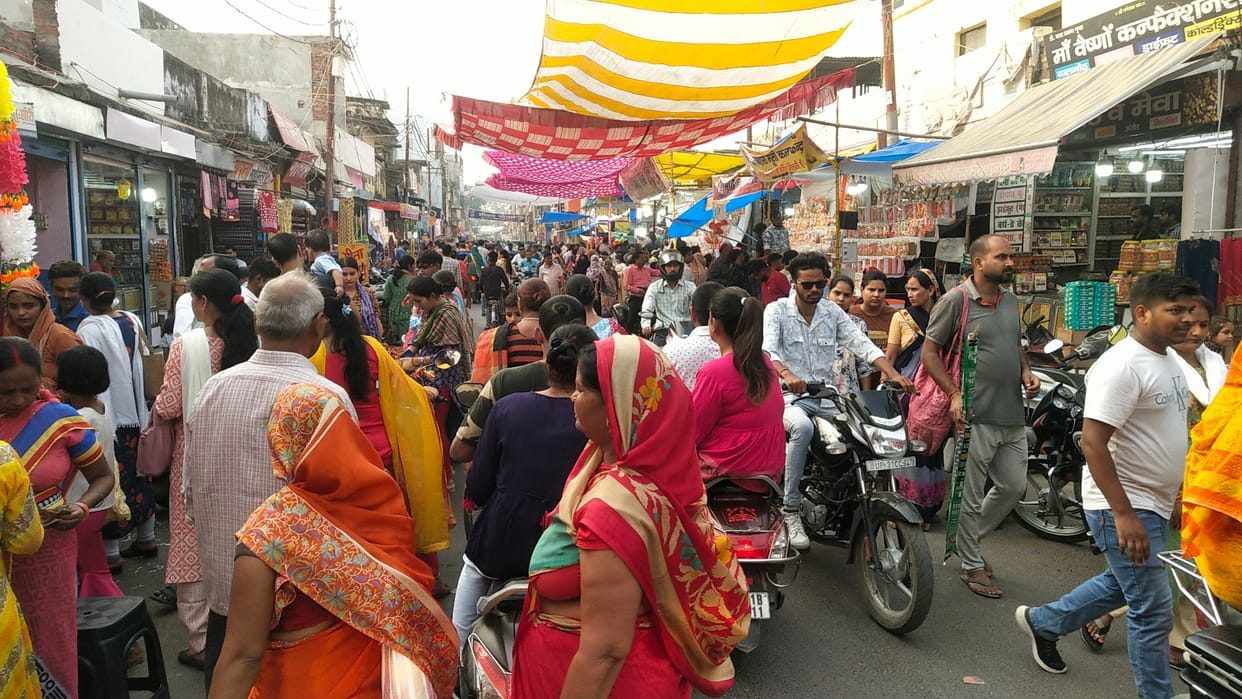 Vehicles entered no entry area... People got troubled after getting stuck in the jam