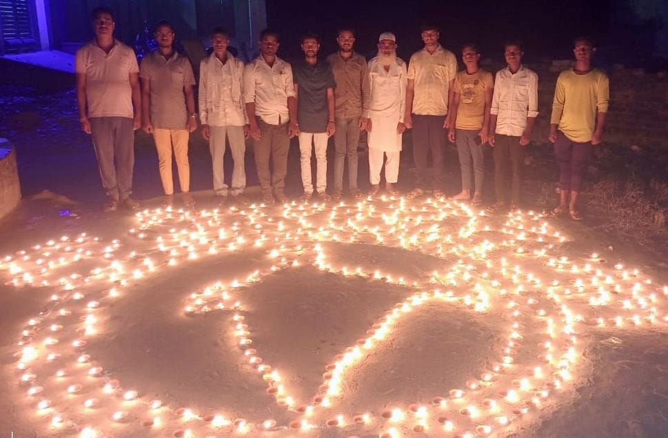 One lamp in the name of martyrs, celebration celebrated
