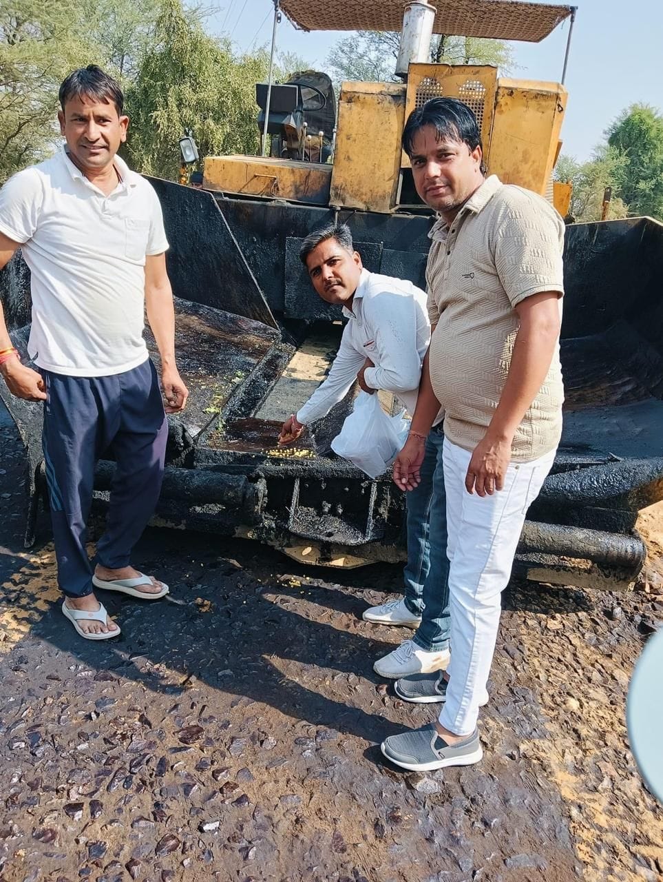 One and a half kilometer road will be built till village Khudana with one crore rupees