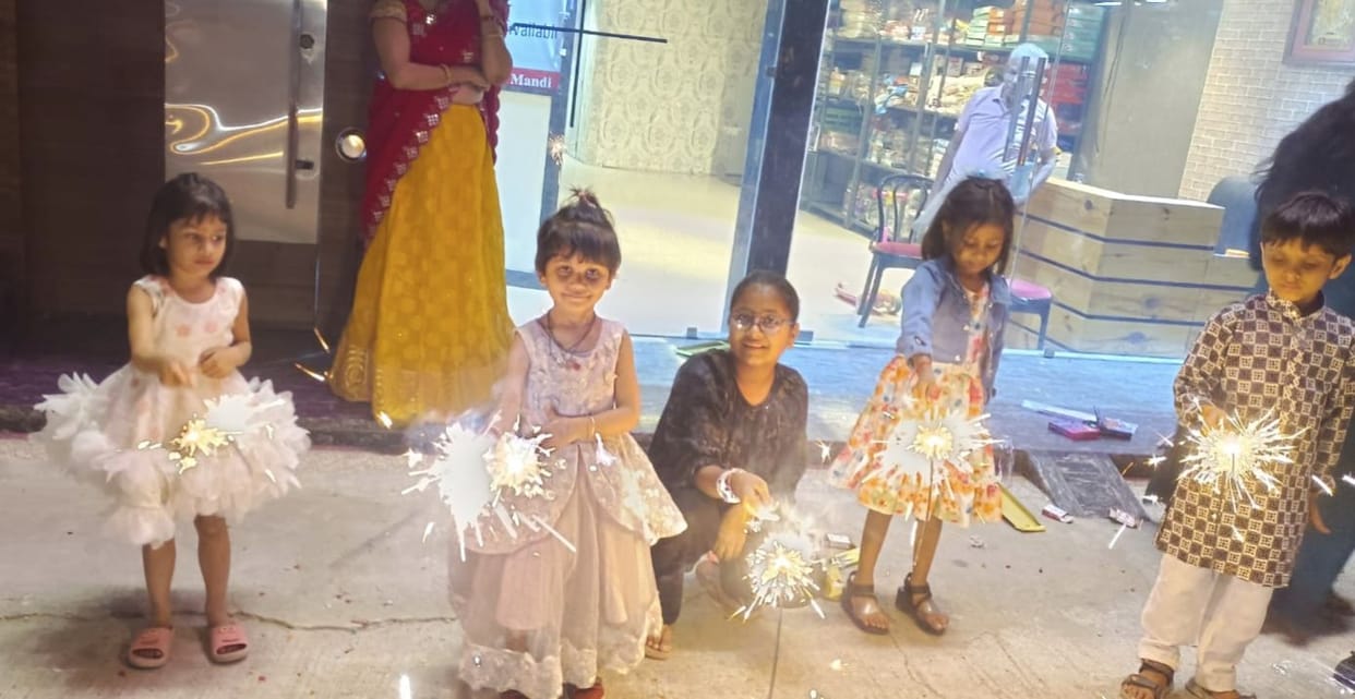 Diwali festival celebrated with joy, Govardhan Puja today