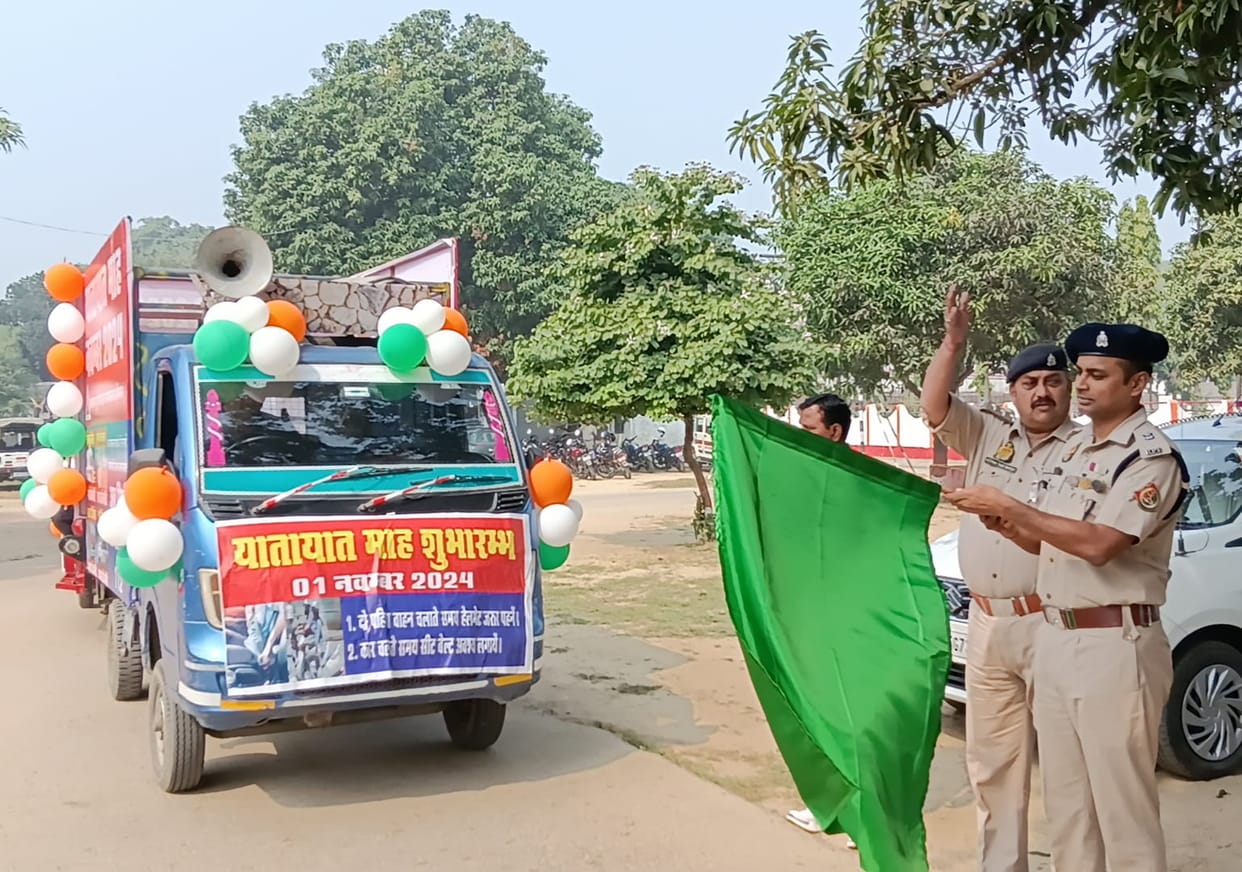 Traffic month started, ASP told the rules of road safety