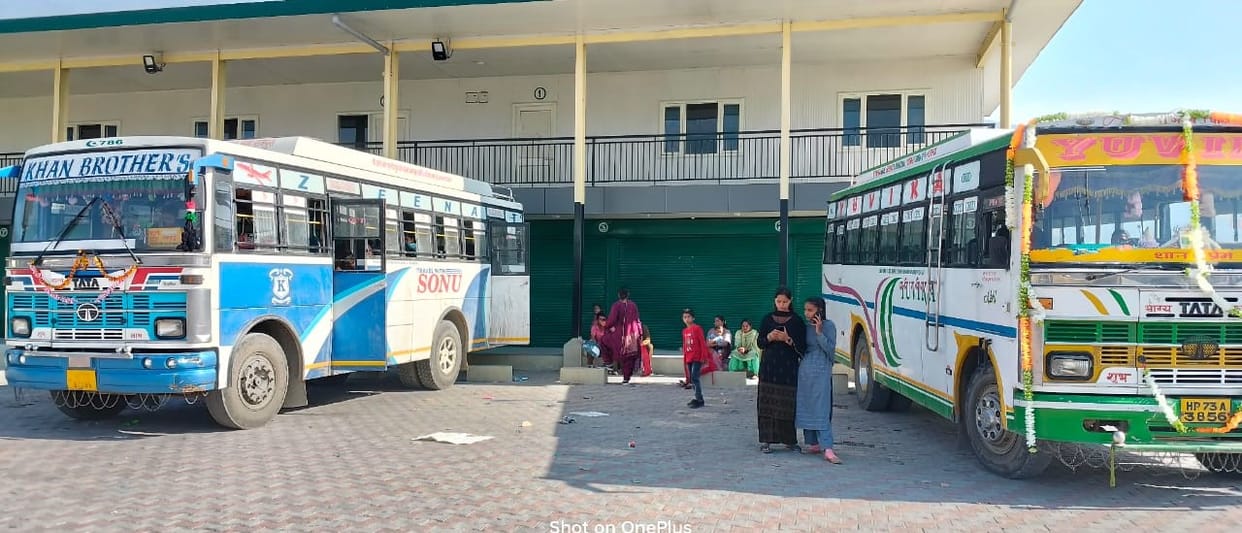 Bus stand built with Rs 6 crores, forgot to install bench