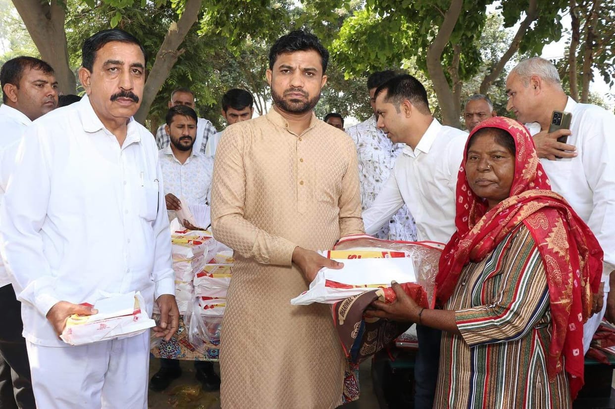 MLA honored 115 sanitation workers