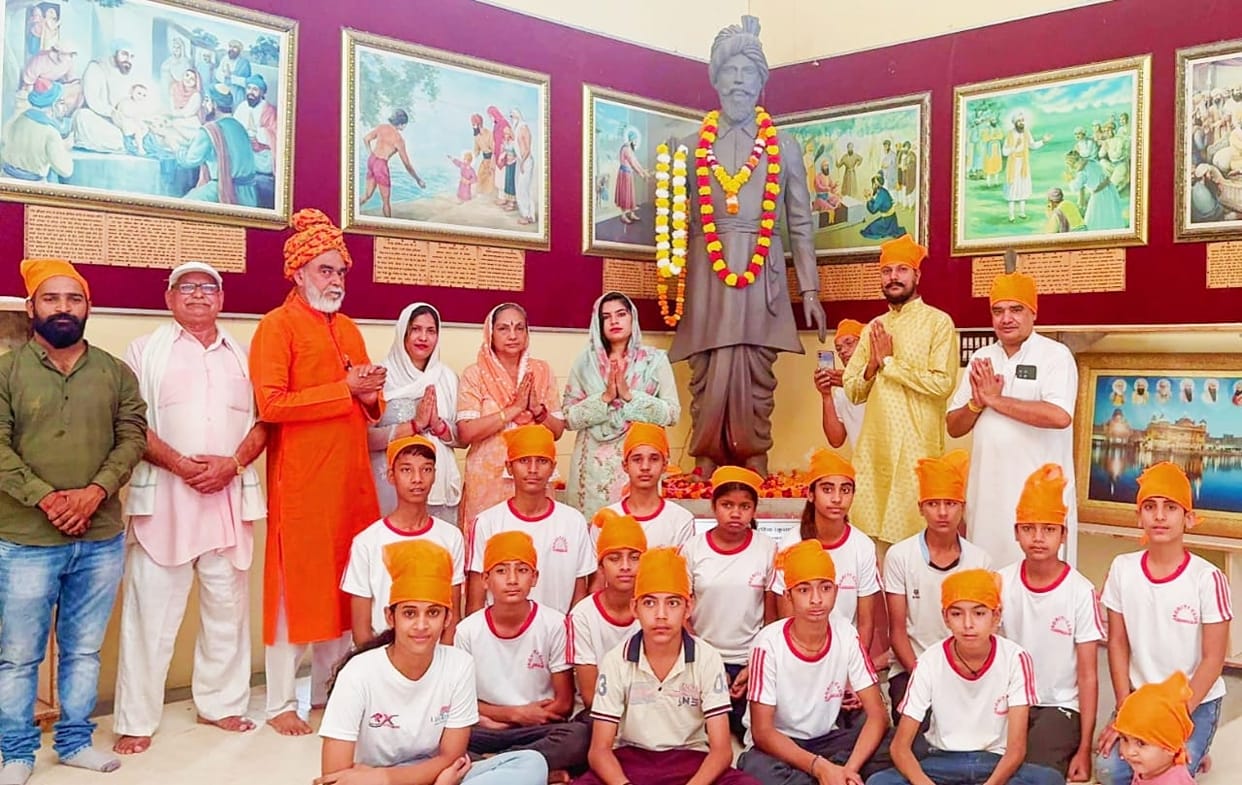 Tribute to martyrs by lighting a lamp on Diwali