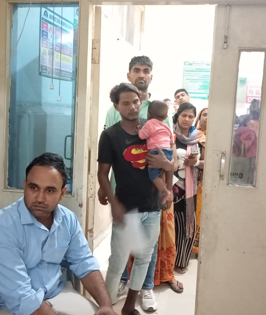 Many got burnt during fireworks, 30 got treatment in hospitals.