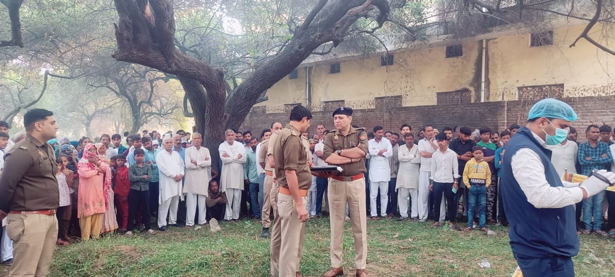 Young man murdered and his body hanged on a tree