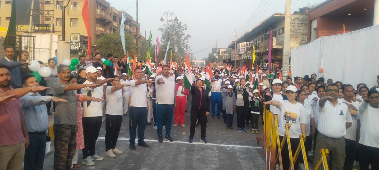 Hundreds of youth ran in Run for Unity