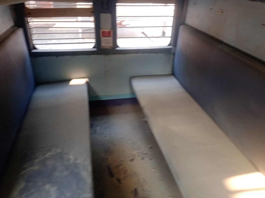 Fire breaks out in coach of Fazilka Rewari Express, suspected to be potassium.