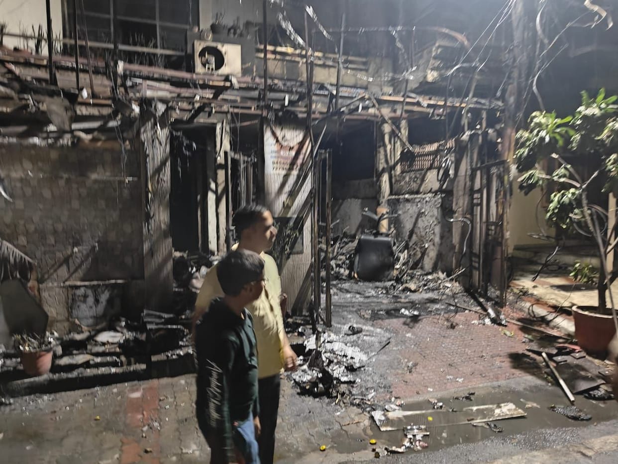 Fire broke out at 95 places on Diwali