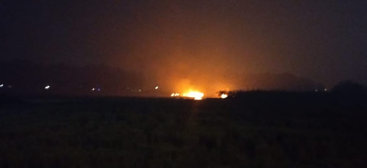 Strict action continues on burning crop residue, red entry registered against 84 farmers