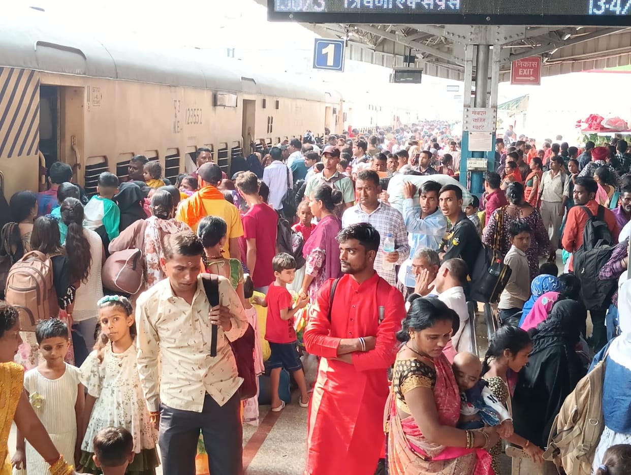 When the bus was not available, after waiting for hours, we travelled in illegal vehicles