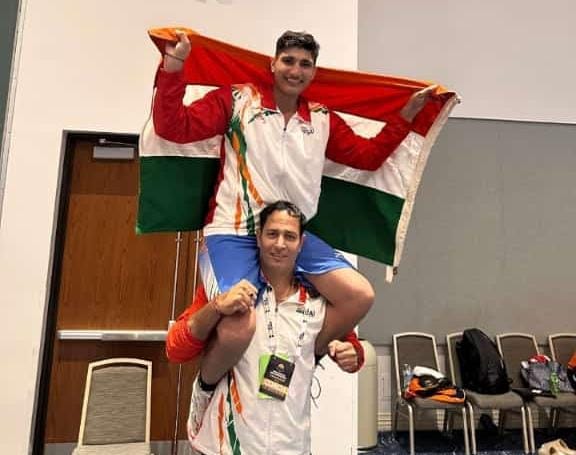 Hemant Sangwan won gold medal in the World Boxing Championship