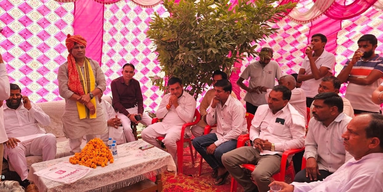 BJP launched membership campaign in Nilothi village