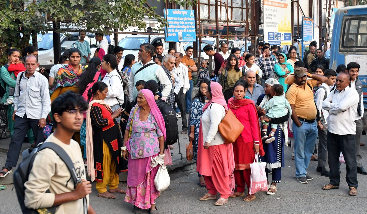 Four special buses sent to Delhi, Chandigarh and Shimla