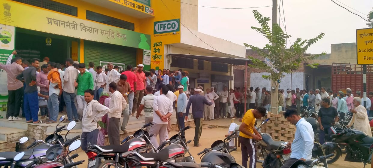 Farmers got angry on breaking the priority
