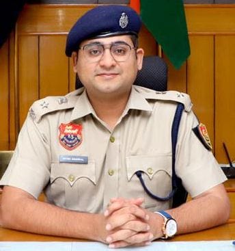 Nitish Aggarwal took charge as Bhiwani Superintendent of Police