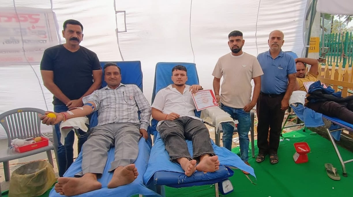 Donate blood every three months for a healthy body