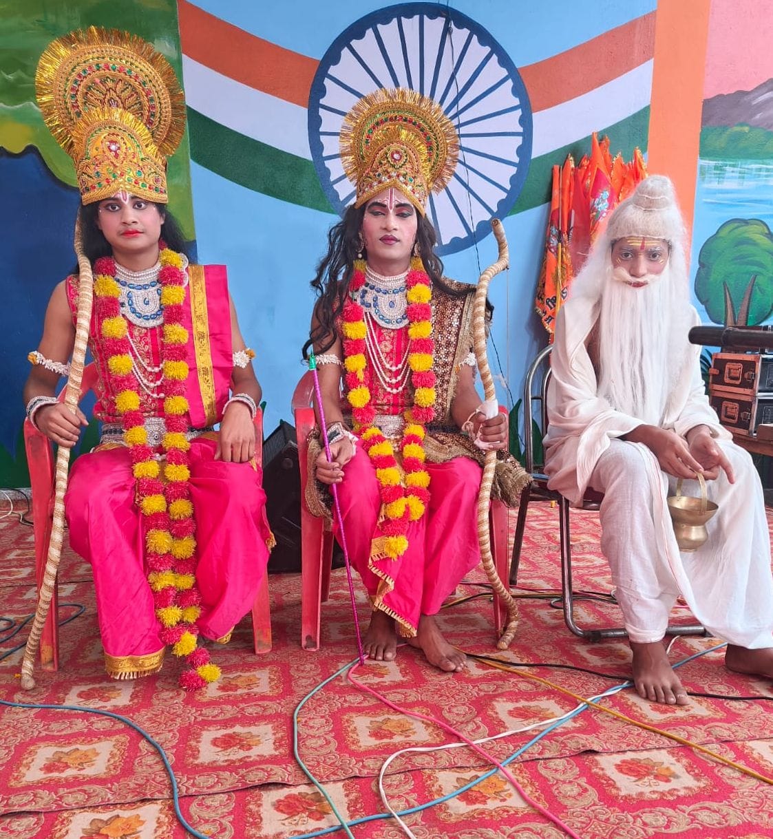 Ram's marriage described in the story in village Digrota
