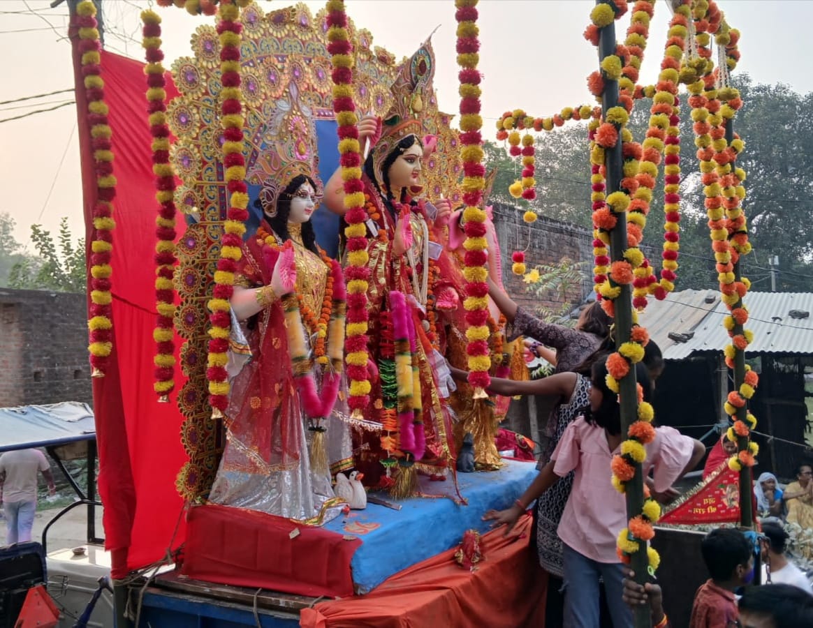 Immersion of 101 Lakshmi idols