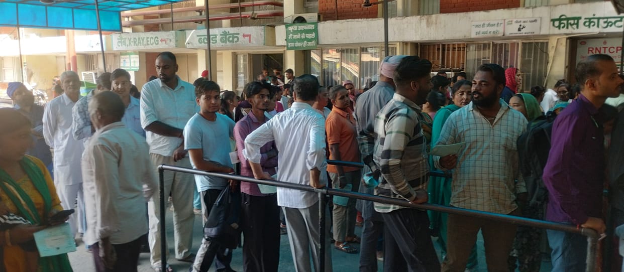 OPD opened after four days, 3400 patients treated