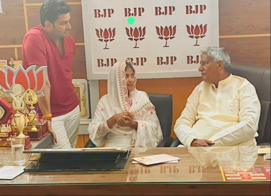 Controversy ended: Zip President reached MLC's house, took blessings