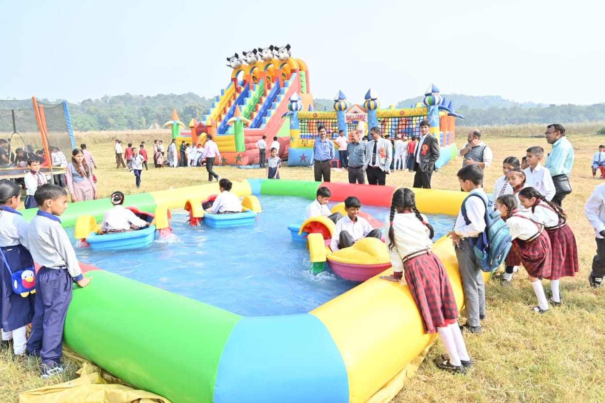 District level children's fair starts in Gauna Karaur