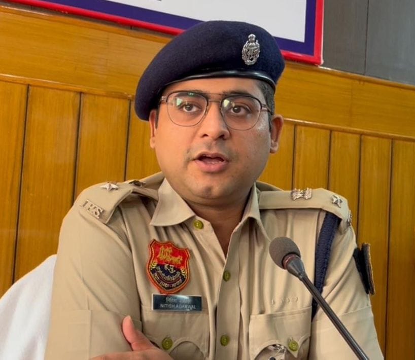 Newly appointed SP said - criminals and bribe taking policemen will be punished