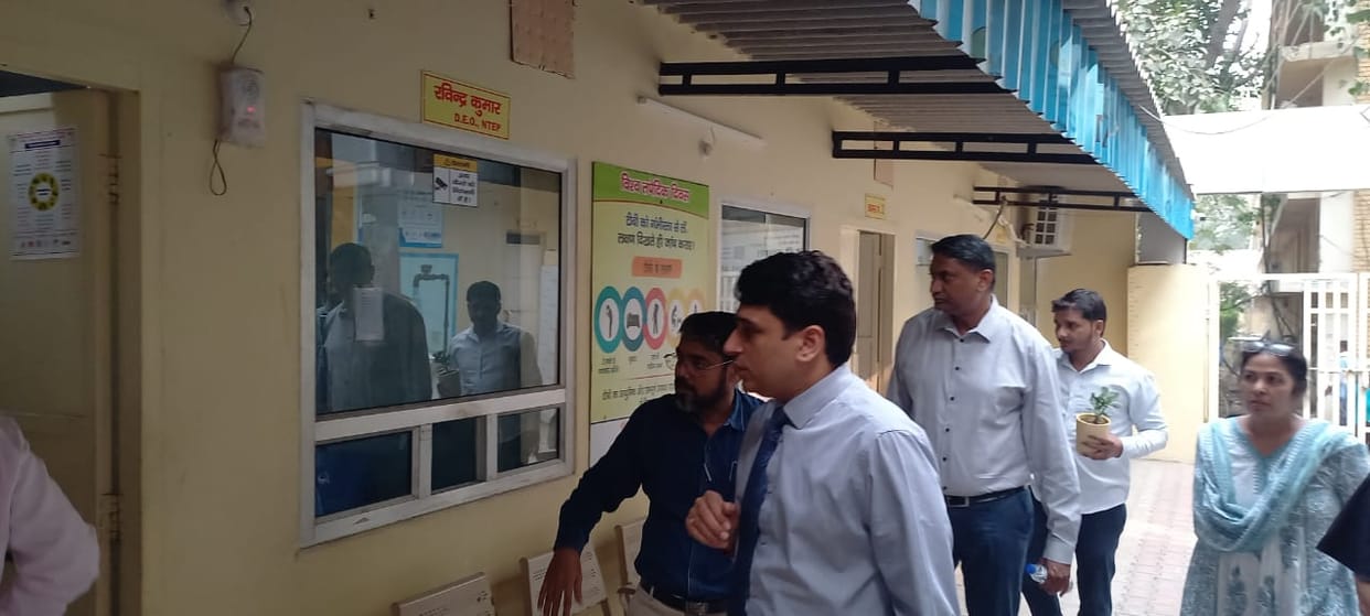 Health Director visited the hospital
