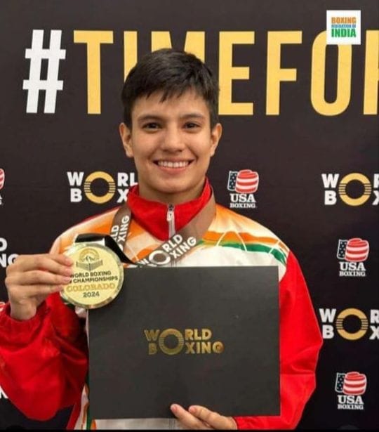 Grewal won gold in Youth Boxing Championship