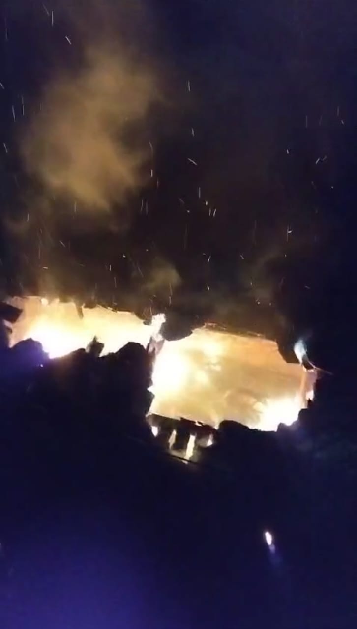 aara machine burnt in sangdah