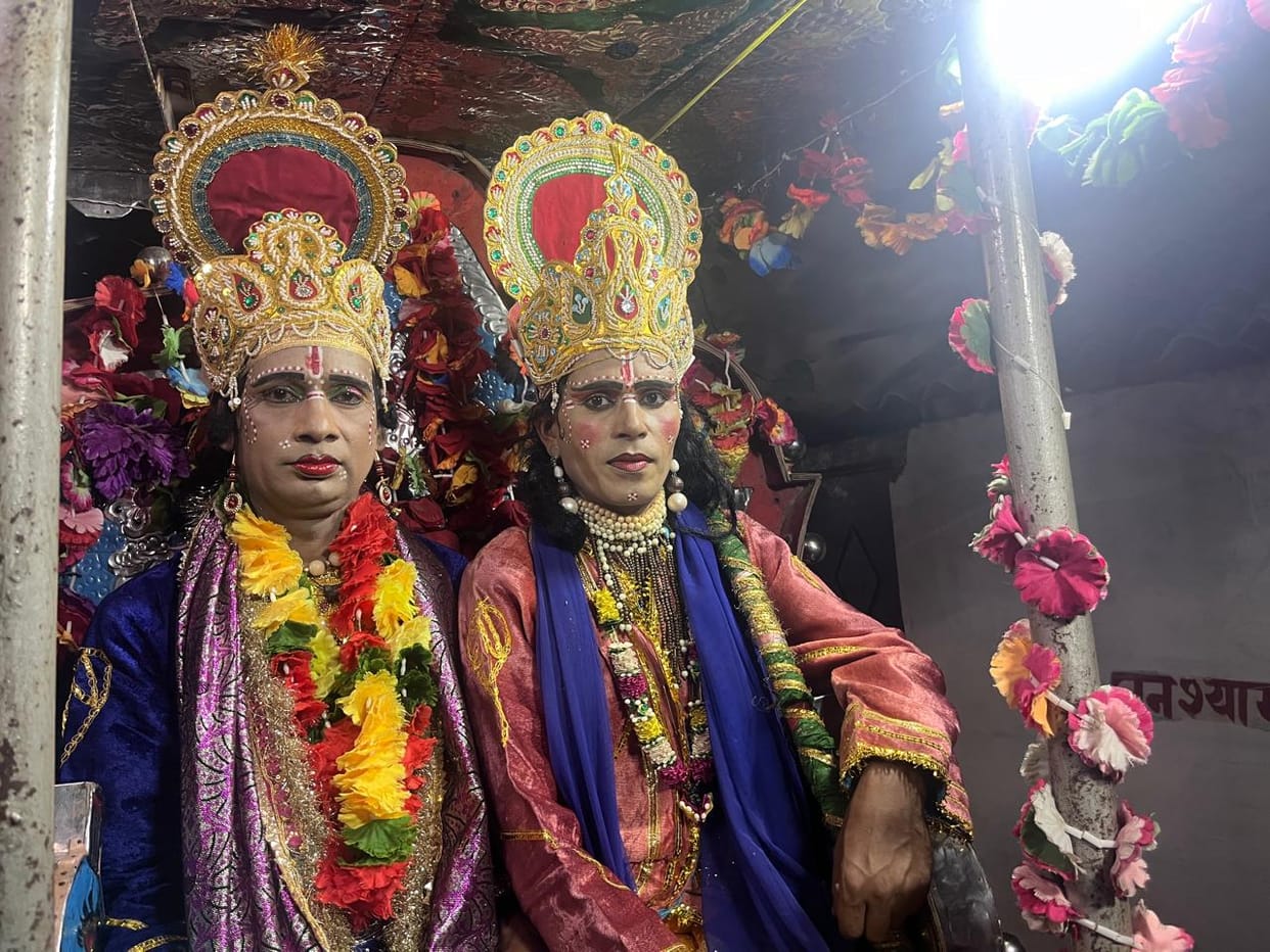 Ram Barat was taken out, the fair will start today