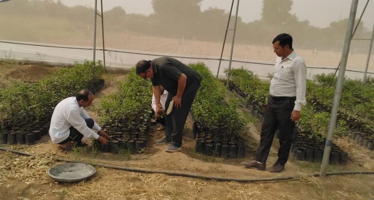 team inspired for traditional farming